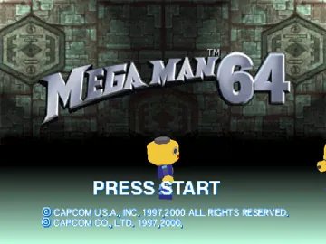 Mega Man 64 (USA) (Beta) screen shot title